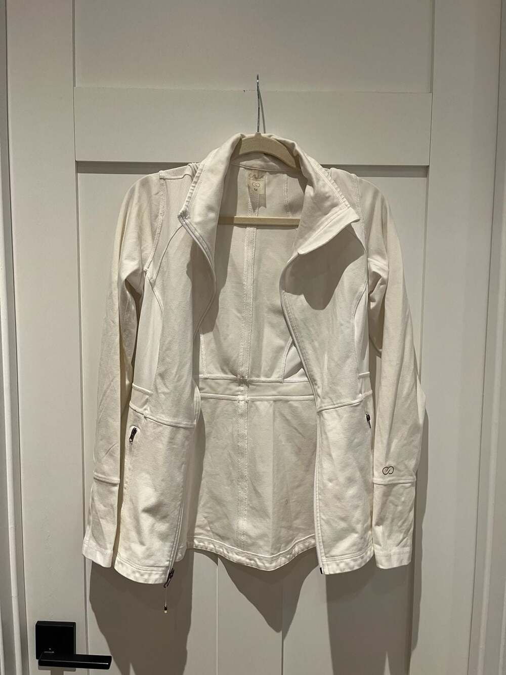 CALIA by Carrie Underwood Women's Journey Full Zip Jacket White Size M